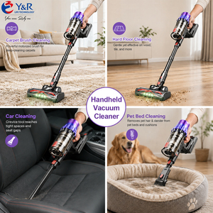 3-in-1 Cordless <b>Vacuum</b> Cleaner Handheld with Led Screen Dry Function Lightweight Ce/rohs/fcc for Household Use Yr032 650w 3-in- - Product Image 5