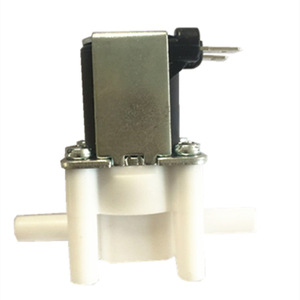 Válvula de Entrada de Agua Solenoide de Dos Pines de Conexión Rápida Presurizada para Purificadores y Dispensadores de Agua - Product Image 2