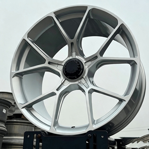 ล้อฟอร์จแบบปลอมพร้อม <span class=keywords><strong>Center</strong></span> Lock สำหรับ 996 997 991 992 5*130 911 718 Spyder Taycan ทำจากอลูมิเนียมอัลลอยด์ 6061T6 - Product Image 1