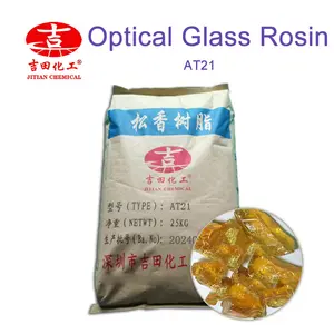 Optical Glass Rosin Manufacturer Wholesale Free Natural Resin Transparent Colorless Glass Rosin Resin