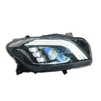 Phares LED SJC Auto pour Mercedes Benz 2012-2015 W166, phares avant laser améliorés, plug and play, accessoires auto