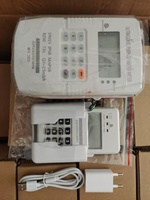 Medidor de Agua Ultrasónico Prepago Inteligente AMR de Alta Precisión, STS GPRS 4G Lora Lorawan, Pago Móvil, DN15-50, Certificado ISO4064, Latón