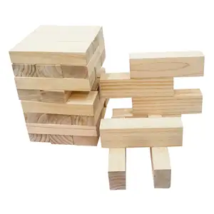 木制经典游戏巨型翻滚木材木制翻滚塔木制积木堆叠儿童