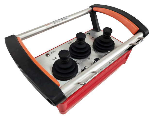 Industrial Grade Wireless Remote Control for Crane Hydraulic Levers Learning Metal Construction 1 Year Waterproof 500m Range