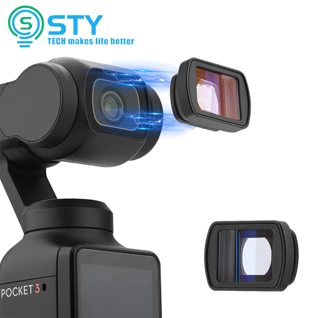 Magnetic Filters Footage Lens CPL VND Mist Diffusion Star clear Night Kit Filter for OSMO POCKET 3
