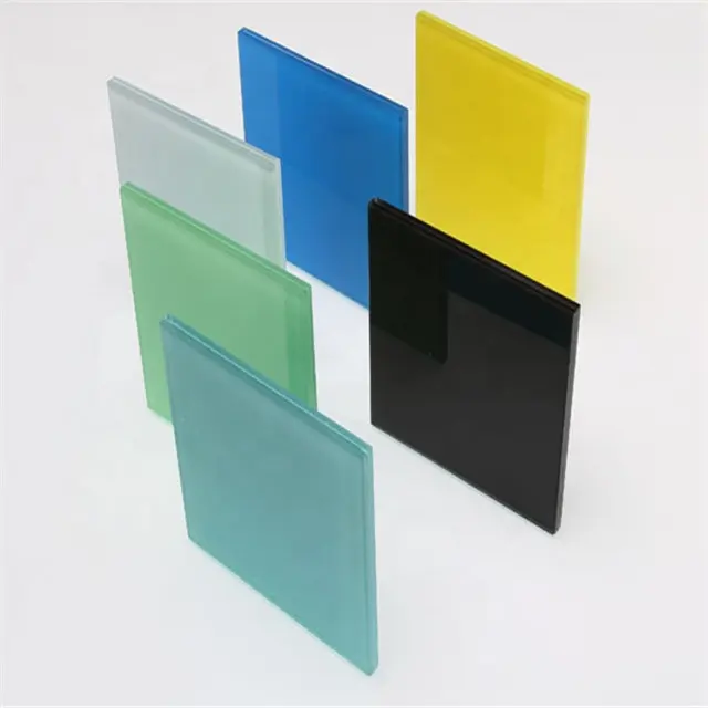 french green, ford blue , euro grey, colored and tinted laminated glass