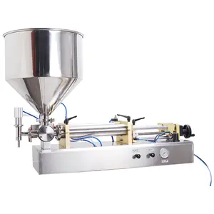 Industrial small paste honey glass bottle filling machine