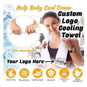 Custom Logo <b>Cooling</b> <b>Towels</b> for Back to School / Graduation Gifts - Product Image 5