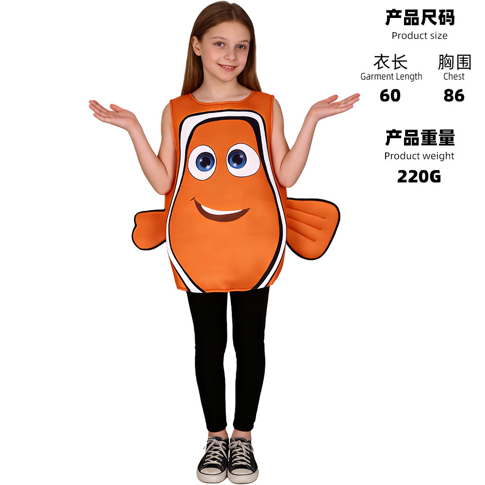 Clownfish Orange Children