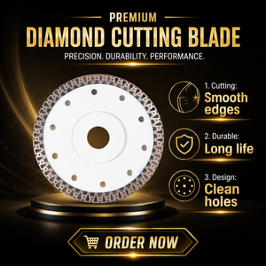 Disco de Corte de Diamante de Calidad Superior 4.5 Pulgadas 115mm para Cerámica y Azulejos con Tecnología Turbo, Certificado CE - Product Image 1