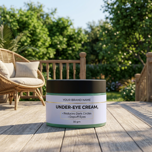 Crema para Ojos con Ácido Hialurónico y Vitamina E |   Reparación de Ojeras y Hinchazón |   Crema para Ojos Sin Fragancia de Marca Privada OEM/ODM 30g para - Product Image 3
