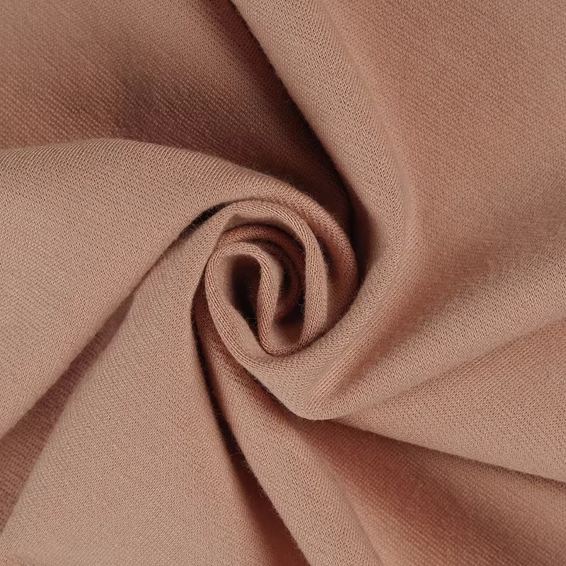 New Fashion Eco-Friendly 73% Rayon 24% Polyester 3% Spandex Weft Knit Stretch TR Roma Fabric for Women's/Suit Plain Style Dress