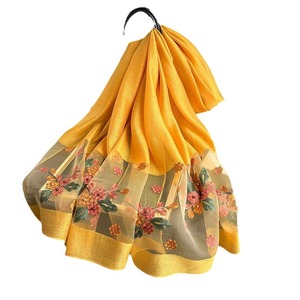 Sciarpa in Seta Armine da Donna 2025 all'ingrosso, Nuova Collezione Estiva, Sciarpe Lunghe Protettive dal Sole, Sciarpa da Testa da Donna in Seta Stampata di Design - Product Image 5