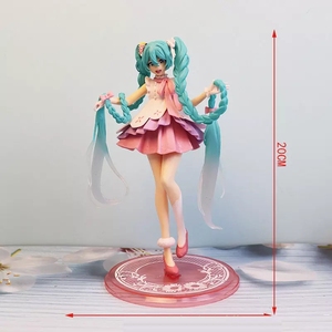 Nueva Figura de Acción de PVC de 20 cm de la Cantante de Anime <span class=keywords><strong>Sakura</strong></span> <span class=keywords><strong>Miku</strong></span>, Estatua de Manga, Modelo Coleccionable, Juguete Decorativo - Product Image 3