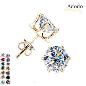 Pendientes <span class=keywords><strong>de</strong></span> Botón con Seis Puntas <span class=keywords><strong>de</strong></span> Moissanita Color D VVS, Venta Caliente en <span class=keywords><strong>Tiktok</strong></span>, para <span class=keywords><strong>Chicas</strong></span>, Plata <span class=keywords><strong>de</strong></span> Ley 925, Precio <span class=keywords><strong>de</strong></span> Mayoreo, Listos para Enviar - Product Image 1