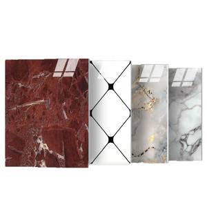 Stiker Wallpaper Dinding Dekorasi Rumah Motif Geometris Anti Air, XPE Self-Adhesive Kilap Tinggi, Motif Marmer - Product Image 6