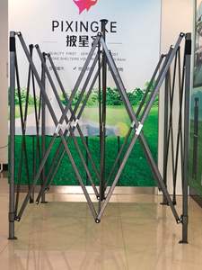 Carpa <span class=keywords><strong>Toldo</strong></span> 3x3 Plegable Reforzada Impermeable Resistente a los Rayos UV con Marco de Acero con Recubrimiento en Polvo Retardante de Llama, Gazebo Pop-Up para Ferias Comerciales - Product Image 6