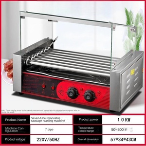 Máquina para perros calientes, parrilla de rodillo para perros calientes, máquina para hacer salchichas para perros calientes 750W - Product Image 2
