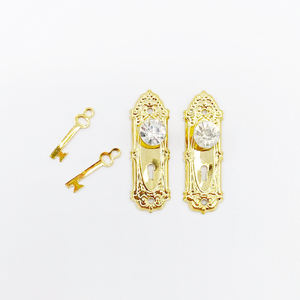 มือจับประตูบ้านตุ๊กตาขนาดเล็ก,มือจับประตูนางฟ้าสำหรับฟันเฟอร์นิเจอร์ตุ๊กตาขนาดเล็กขายส่ง - Product Image 3