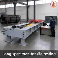 Wire Rope Cable Sling Tensile Strength Testing Equipment 1000kN Servo Hydraulic Horizontal Tester