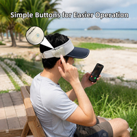Casque audio solaire intelligent portable sans fil, casquette de baseball avec lecteur de musique, microphone pour appels vocaux, cadeau, casquette de sport et d'extérieur