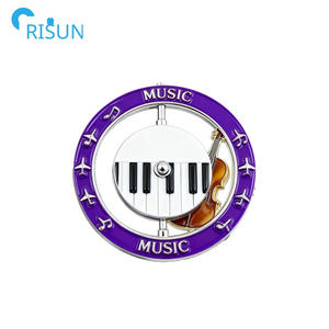 Pièce de défi rotative 3D en forme de roue, personnalisable avec logo, modèle avion spatial, souvenirs - Product Image 2