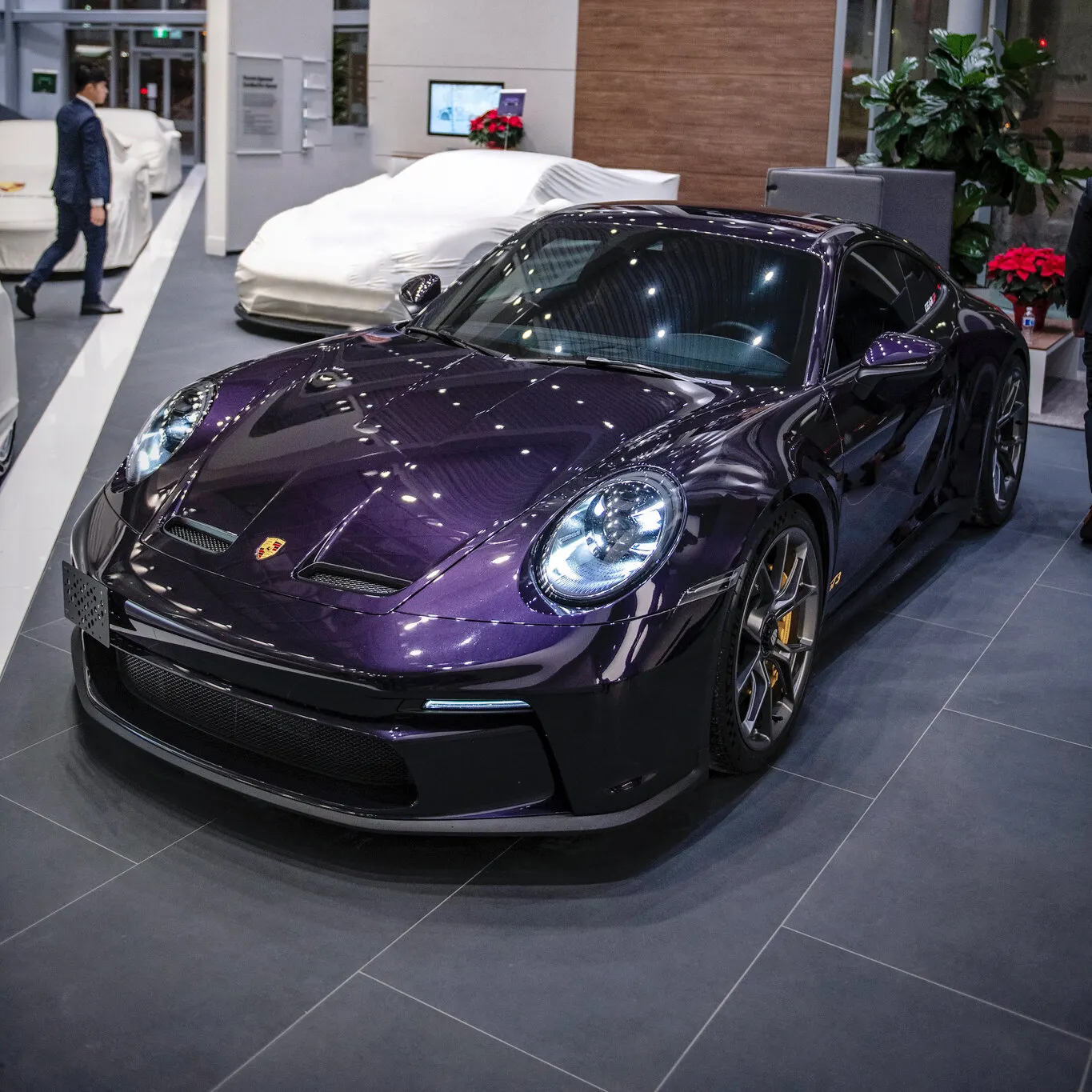 CARKOO PET Metallic Midnight Purple Car Body Decoration pellicola vinilica Auto Car Vinyl Film