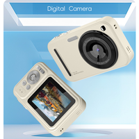 Appareil photo numérique miniature rétro DX5 50MP FHD 1080P 4K Zoom AF Focus Stabilisé Prend en charge la carte SD Capteur CMOS