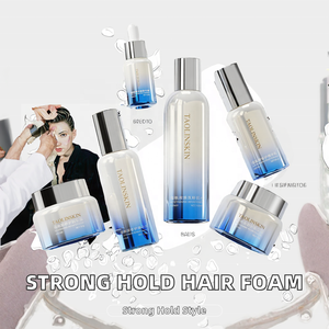 Ensemble de bouteilles PETG Taolin avec pulvérisateur dégradé bicolore + couvercle plaqué <span class=keywords><strong>pour</strong></span> soins de la peau, <span class=keywords><strong>mousse</strong></span> coiffante, lotion personnalisée, LOGO - Product Image 3
