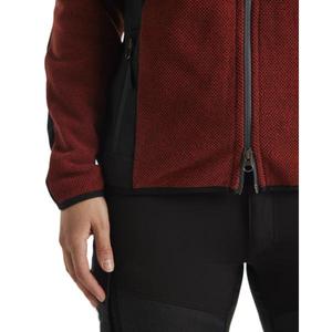 BLAKLADER - 594125365999XXL Veste tricotée pour femme Softshell avec capuche Burned Red/Black - EAN 7330509799185 WORK JACKETS - Product Image 5