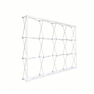 ฉากหลังอลูมิเนียมแบบพับได้ ขนาด 10 ฟุต x 10 ฟุต พร้อมขาตั้งแบบตรง - Product Image 4