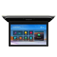 Monitor de Techo para Auto XTRONS de 15.6 Pulgadas con Android, Pantalla Táctil IPS 1920x1080, Plegable, con Sonido Superior y Entrada HD, Reproducción de Video 4K