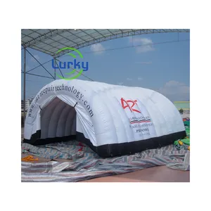 Weißes aufblasbares Außen zelt Commercial Party Air Tent Hochwertiges aufblasbares temporäres Isolations-Notschutz zelt