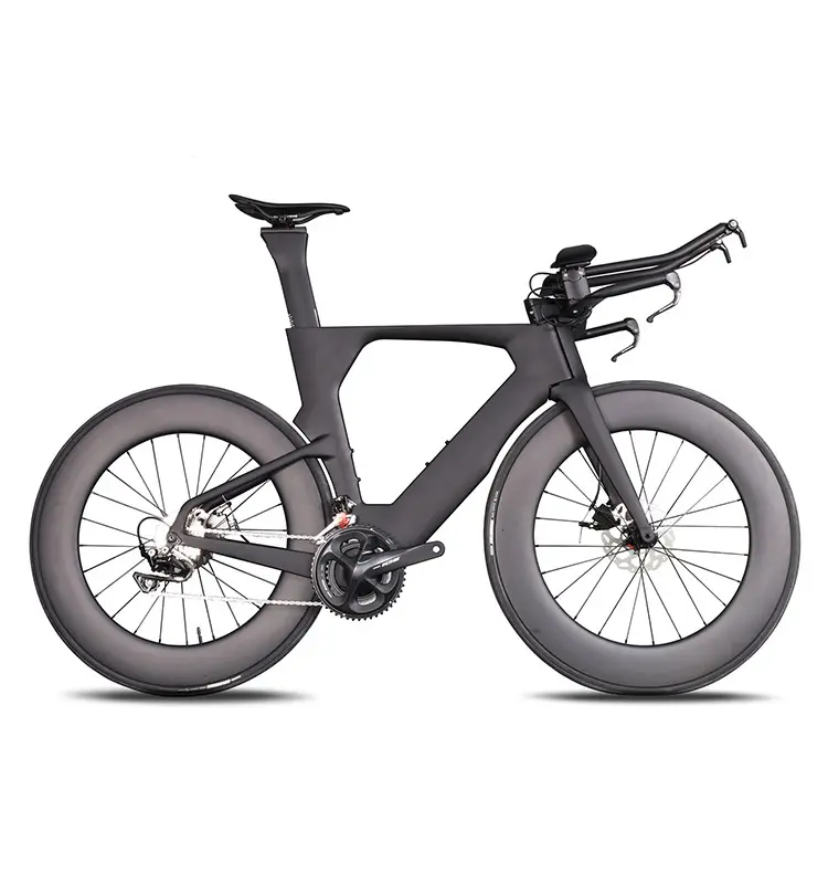 Toray T700 Voll carbon Scheiben bremse TT Triathlon Fahrrad Zeitfahren Fahrrad