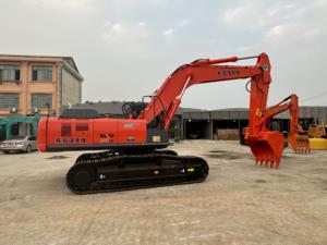 Excavateur hydraulique sur chenilles Hitachi ZX350-3G de haute qualité d'occasion 2022 Modèle de moteur Isuzu à vendre en stock - Product Image 4