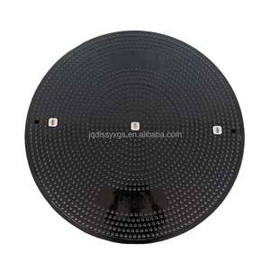 EN124 D400 600mm 경량 복합 연료 주유소 도로용 맨홀 커버 - Product Image 3