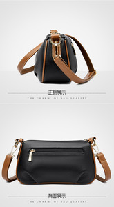 New Design Fashion Large Capacity Shoulder <b>Bags</b> Custom Casual PU Leather Crossbody <b>Bags</b> - Product Image 4