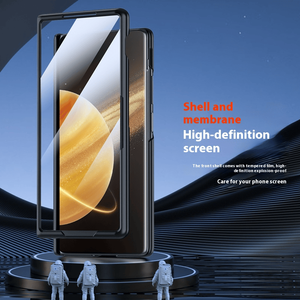 Étui <span class=keywords><strong>pour</strong></span> Huawei <span class=keywords><strong>Honor</strong></span> Magic V3 avec protection de charnière magnétique, protection d'écran, béquille, cuir, antichoc, étui VS3 - Product Image 4