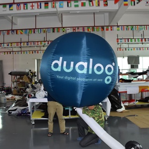 Logo KeepFuns dapat disesuaikan balon tiup PVC-mencapai peraturan, EN 71 bersertifikat, multi-digunakan untuk pesta & Promosi - Product Image 2