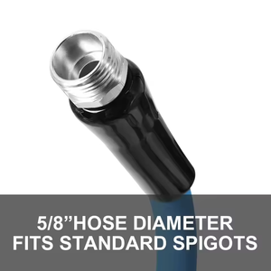 Enrouleur de tuyau d'arrosage en PVC caoutchouc durable et antirouille haute pression 8 bars personnalisable pour lavage de voiture et arrosage CNS - Product Image 6