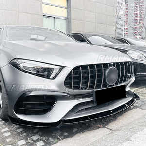 ชุดแต่งตัวถังสำหรับ Mercedes Benz รุ่น A-Class W177 A45 A45S AMG ปี2019–2023ลิปกันชนหน้าสปลิตเตอร์กันชนหน้าสปอยเลอร์อุปกรณ์ตกแต่งรถยนต์ - Product Image 5