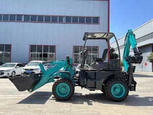 Populer Wheel Backhoe Loader Excavator Loader Mini Backhoe Loader dengan Harga Murah - Product Image 4