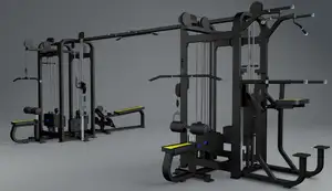 Multi Gym Exercise Equipment High Quality Gym Equipment 8 Station Multi Functional Exercise Machine