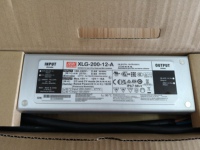 MEANWELL XLG-200-12-A Alimentation LED AC-DC étanche à courant constant 12V 16A 200W Meanwell pour éclairage de baie