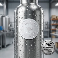 Etiqueta NFC Flexible para Metal, NTAG213, 13.56MHz, Resistente al Agua, para Identificación de Activos Metálicos