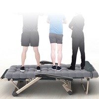 Chaises longues pliantes modernes portables pour l'extérieur, jardin, plage, chaise longue inclinable