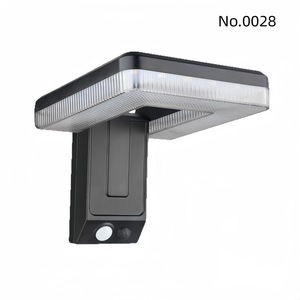 BaiFeng Solar Outdoor Wall Lamp Square <b>Led</b> <b>Light</b> 12V With <b>Motion</b> <b>Sensor</b> For Garden Patio Lighting - Product Image 4