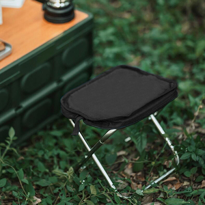 Taburete Plegable Portátil Ligero de Aleación de Aluminio y Oxford para Exteriores, Playa, Taller, Picnic, Viajes, Pesca, Camping - Product Image 1