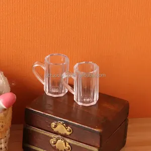 1:12 accesorios para <span class=keywords><strong>casa</strong></span> <span class=keywords><strong>de</strong></span> <span class=keywords><strong>muñecas</strong></span> cocina en miniatura comida taza vacía taza <span class=keywords><strong>de</strong></span> agua mini modelo taza <span class=keywords><strong>de</strong></span> cerveza juguete - Product Image 2