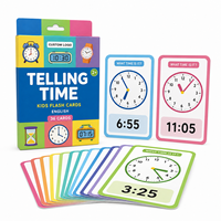 Cartes flash éducatives personnalisées pour enfants d'âge préscolaire, sur le thème des animaux et des légumes, avec coins arrondis